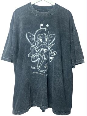 Karol G Bichota Season Acid Wash Authentic Merch Graphic T-Shirt Size XXL